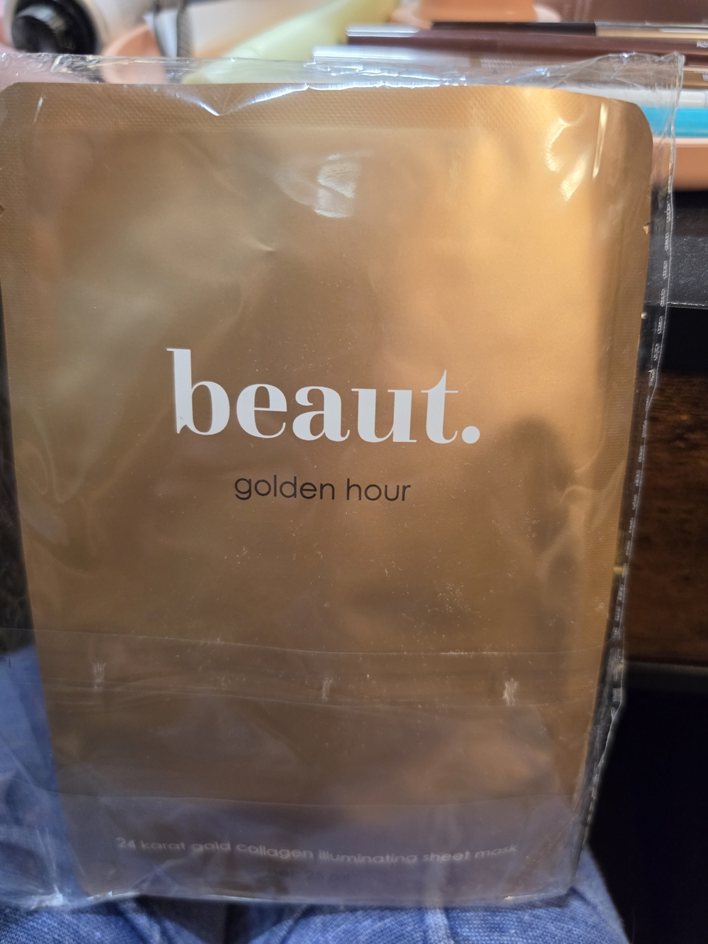 Beaut Golden Hour Illuminating Sheet Mask – Gold